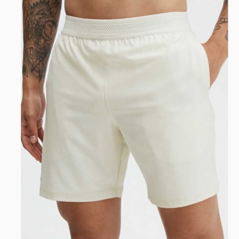 2 PACK- fabletics white and grey athletic shorts